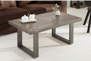 Konferenčný stôl 38661 100x60cm Drevo Mango šedý-Komfort-nábytok
