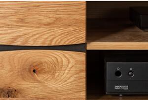 TV-skrinka 39434 160cm Masív drevo Dub-Komfort-nábytok