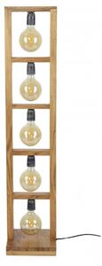 Stojaca lampa 82-55 Wooden Acacia frame-Komfort-nábytok
