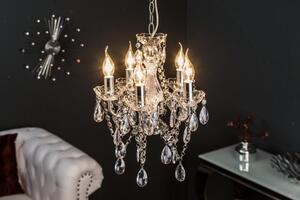 Invicta Interior - Elegantný luster DIAMONDS S 40 cm strieborný barokový dizajn
