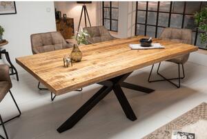 Jedálenský stôl 39443 180x90cm Masív drevo Mango prírodné-Komfort-nábytok