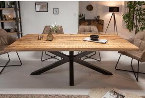 Jedálenský stôl 39444 200x100cm Masív drevo Mango prírodné-Komfort-nábytok
