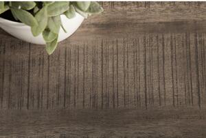 Jedálenský stôl 38655 160x90cm Masív drevo Mango šedé - PRODUKT JE SKLADOM U NÁS - 1Ks-Komfort-nábytok