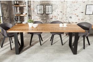Jedálenský stôl 38658 180x90cm Masív drevo Mango prírodné-Komfort-nábytok