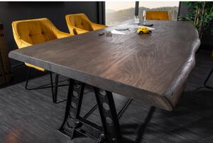 Jedálenský stôl 39756 220x100cm drevo Acacia Industrial-Komfort-nábytok