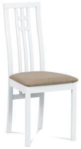 Jedálenská stolička Alora béžová, biela