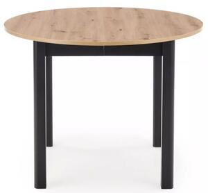 Rozkladací jedálenský stôl DANTE 102-144cm - dubový efekt