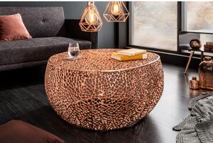 Konferenčný stôl 40287 80x80cm Aluminium Copper-Komfort-nábytok