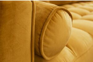 Rohová sedacia súprava 40277 Cozy - Zamat Žltá-Komfort-nábytok