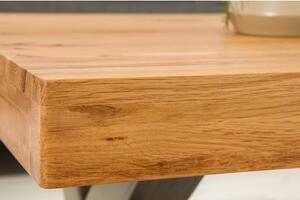 Konferenčný stôl 38808 110x60cm Masív drevo Divoký Dub-Komfort-nábytok