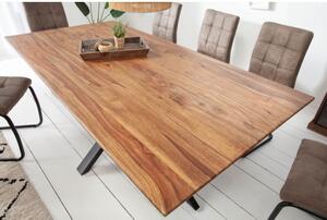 Jedálenský stôl 40246 180x90cm Masív drevo Palisander - PRODUKT JE SKLADOM U NÁS - 1Ks-Komfort-nábytok