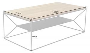 Konferenčný stôl 41577 110x55cm Drevo Dub-Komfort-nábytok