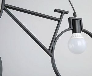 Toolight, závesné svietidlo bicykel APP216-2CP, čierna, OSW-00352