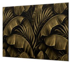 Ochranná doska abstraktné banánové a palmové lístie - 40x40cm / NE