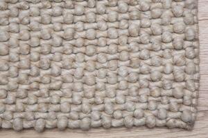 Invicta Interior - Ručne vyrobený koberec WOOL 240 x 160 cm bavlna, béžový