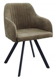 Invicta Interior - Retro dizajnová stolička LUCCA antique taupe