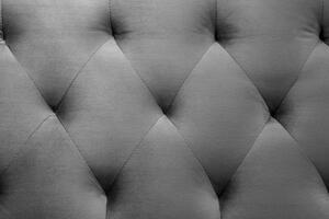 Invicta Interior - Pohovka Chesterfield MAISON BELLE II 220 cm šedá, zamat, s funkciou spánku