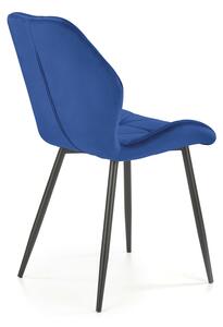 Jedálenská stolička K453 - granátová / čierna