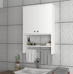 Asir Kúpeľňová nástenná skrinka VIRA 90x59 cm biela AS1328 + záruka 3 roky zadarmo