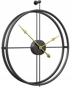 Tutumi - Nástenné hodiny kovové, 60 cm, 3D MCG60-B