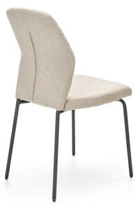 Jedálenská stolička K461 - béžová / čierna