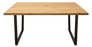 Invicta Interior - Dizajnový jedálenský stôl LOFT 140 cm dub, prírodný
