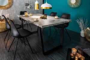 Nemecko - Dizajnový jedálenský stôl LOFT 160 cm betónový vzhľad