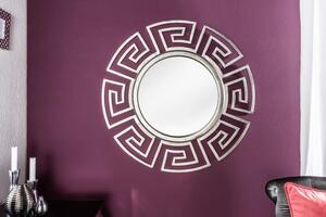 Invicta Interior - Očarujúce dizajnové zrkadlo EUPHORIA 85 cm strieborné