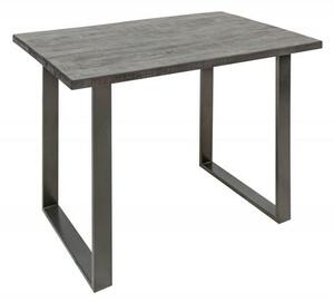 Invicta Interior - Masívny barový stôl IRON CRAFT 120 cm mango, šedý