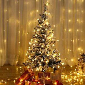Tutumi, LED svetlá na vianočný stromček Zlaté hviezdy 3m 391020, CHR-00312