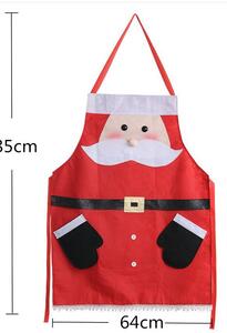 TUTUMI - Vianočná zástera červená, Santa Claus