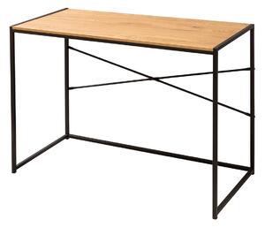 Dizajnový písací stôl Maille 100 cm divý dub