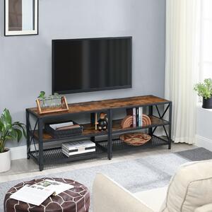 VASAGLE TV stolík Industry - 140x39, 2x50 cm