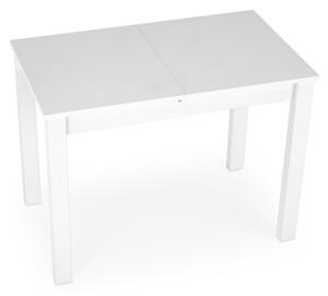 Rozkladací jedálenský stôl Gino - biela