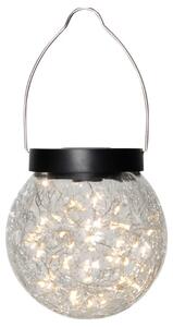 Závesný solárny lampáš GLORY 13 cm