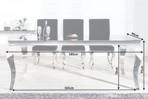 Invicta Interior - Elegantný dizajnový jedálenský stôl MODERN BAROQUE 180 cm čierny