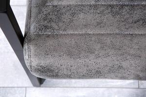 Invicta Interior - Priemyselná konzolová lavica LOFT 160 cm šedá s podrúčkami