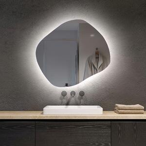LED zrkadlo s nepravidelnym tvarom do kupelne R221
