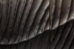 Invicta Interior - Masívny príborník SCORPION 177 cm mango, čierny 3D rezby
