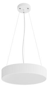 Luster na lanku CLEO 3xE27/24W/230V pr. 40 cm biela