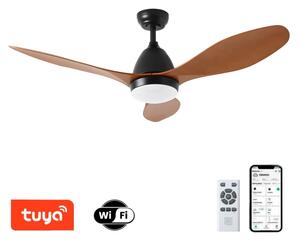 ZEVENTI - LED Stropný ventilátor MURO LED/18W/230V Wi-Fi Tuya + DO