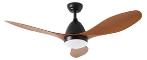 ZEVENTI - LED Stropný ventilátor MURO LED/18W/230V Wi-Fi Tuya + DO