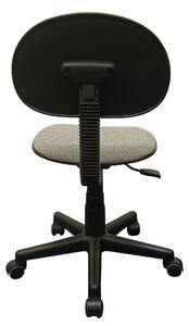 TEMPO Kancelárska stolička, šedá / čierna, SALIM NEW