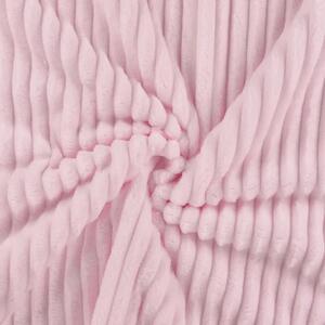 Metráž Minky prúžok - Ružová baby
