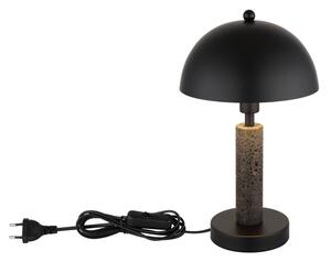 Globo 24868S - Stolná lampa JANIE 1xE14/40W/230V čierna