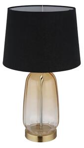 Globo 24142S - Stolná lampa CLASSY 1xE27/40W/230V čierna/hnedá