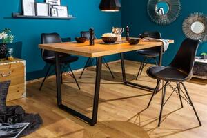 Nemecko - Dizajnový jedálenský stôl LOFT 140 cm dub, prírodný