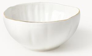 Misky s reliéfom z porcelánu Sali, 2 ks