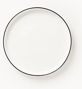 Porcelánové raňajkové taniere Facile, 2 ks