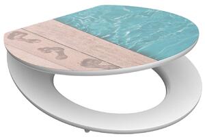 WC sedadlo Poolside MDF HG so spomaľovacím mechanizmom SOFT-CLOSE